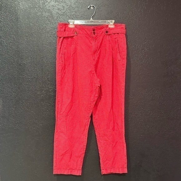 SUNDANCE Pink Cropped Pants Size 16 - Picture 1 of 8